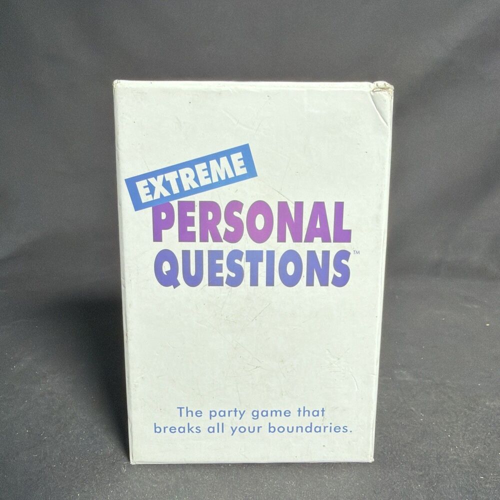 Kheper Games Extreme Personal Questions Adult Game - Missing 4 Cards And Rules